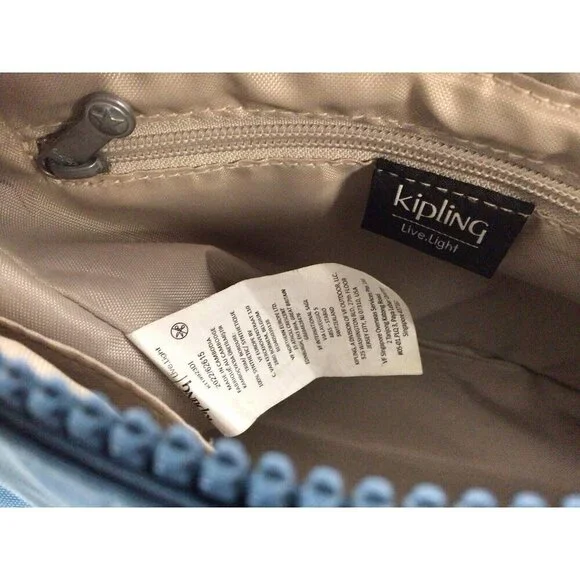 Kipling Blue Purse Crossbody Bag - Picture 7 of 9